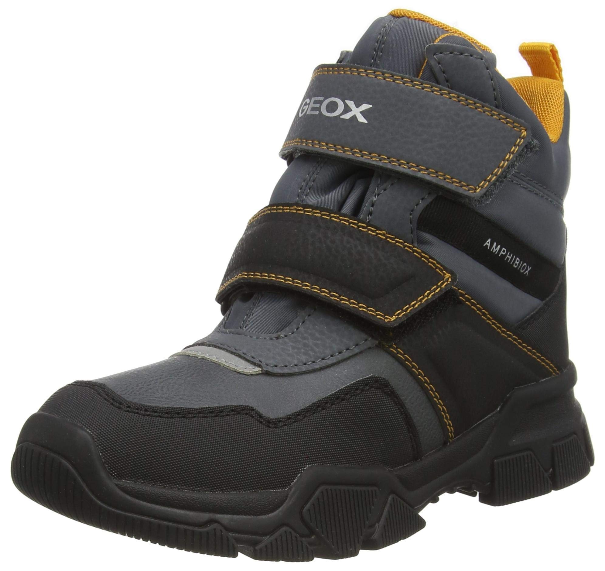Geox Nevegal B ABX 2 Boys' Waterproof Winter Boots for Kids - Snow & Cold Weather Hiking Shoes for Outdoor Activities