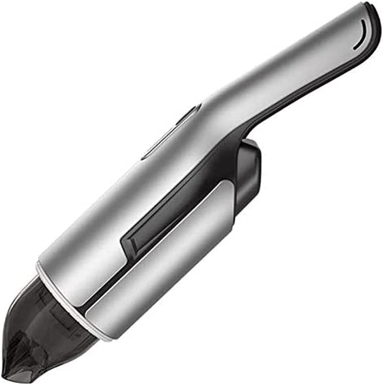 JYYBN Strong Aluminum Handheld Car Vacuum Cleaner - USB Rechargeable, Cordless, Wet/Dry Use with Fan, Filter & Carry Bag for Car, Home, Hair & Office Cleaning | Portable Auto Vacuum for Quick Spills, Pet Hair & Detailed Car Detailing