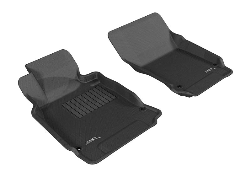 3D MAXpider Kagu Custom Fit Floor Mats for Infiniti Q70 & M37 (2011-2019) - 1st Row All-Weather Protection - Perfect for Daily Commutes & Road Trips