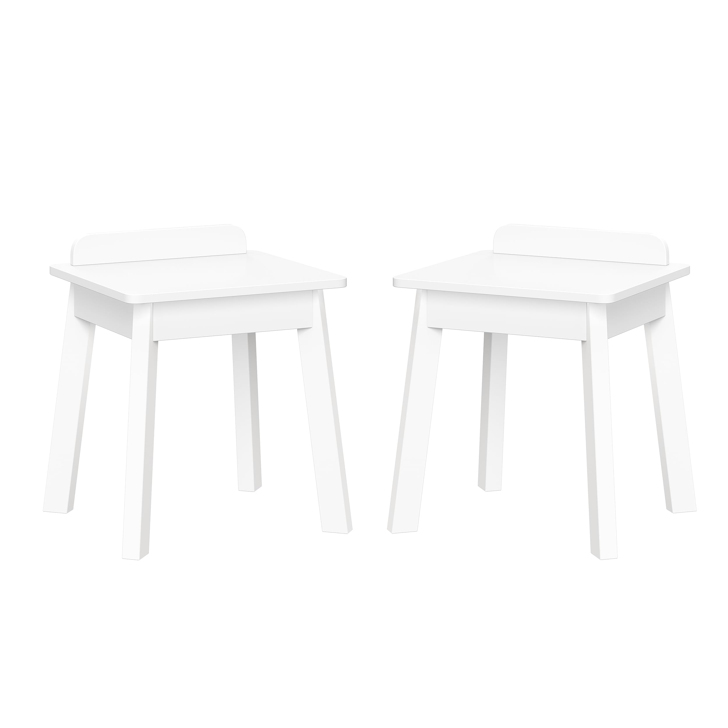 RiverRidge Kids Chairs Set of 2 - Toddler Chairs with Curved Back Support, 14