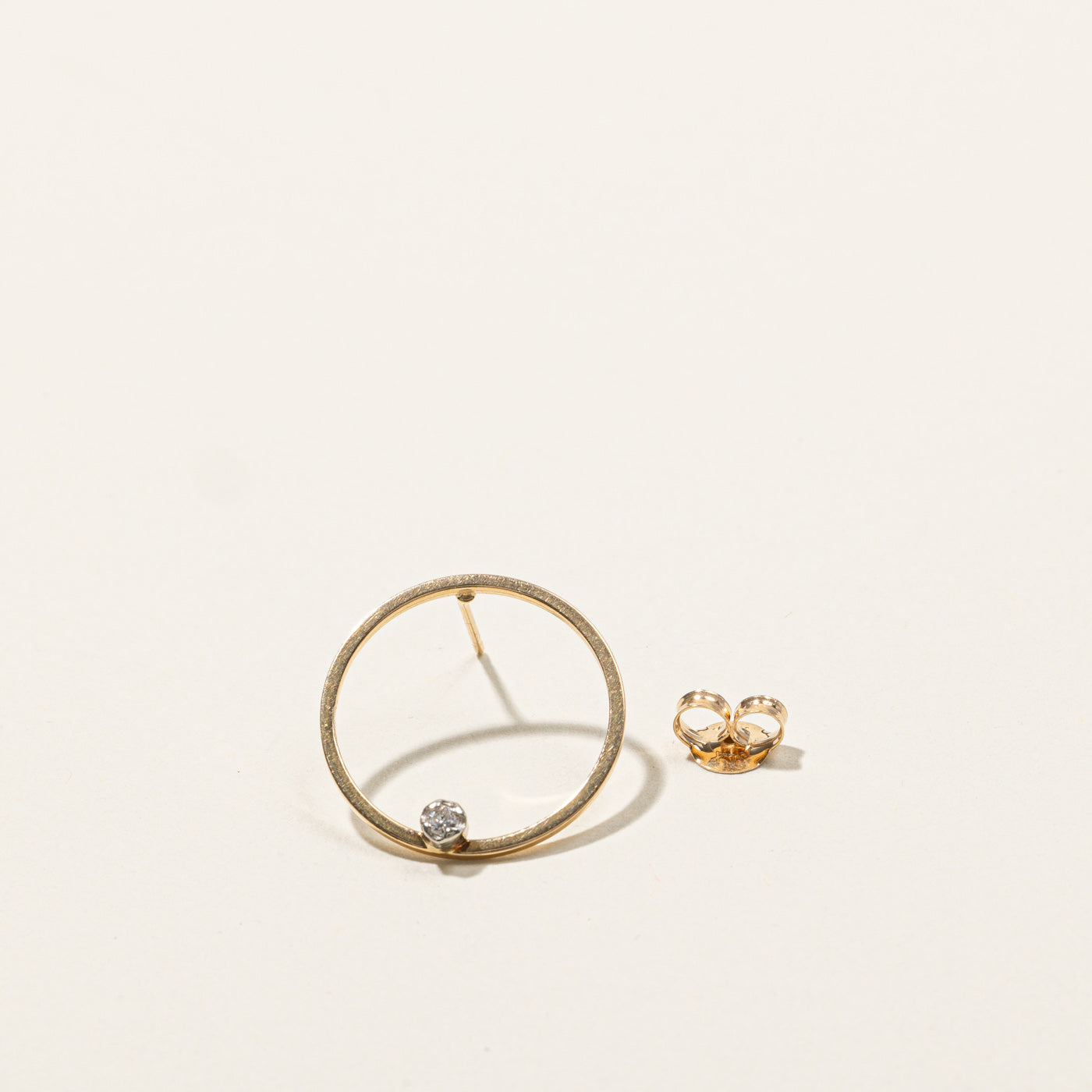 0.05ctw Diamond Circle Earrings for Women - Elegant Dainty Hoop Earrings for Everyday Wear, Party & Wedding Jewelry Gift