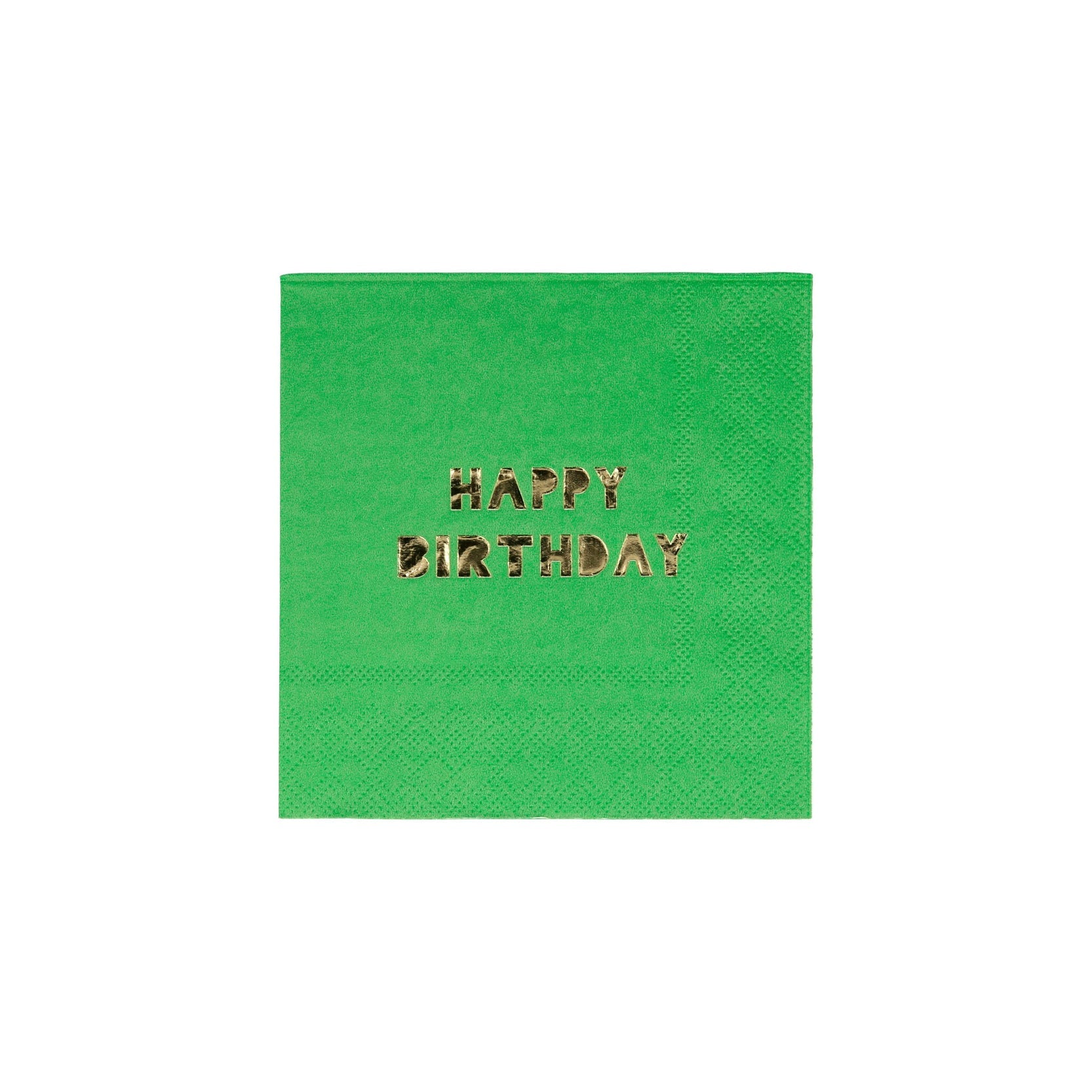 Happy Birthday Small Napkins - Colorful Party Napkins for Birthday Celebrations, Baby Showers & Special Events