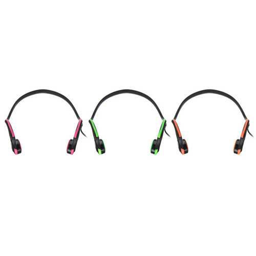 Bluetooth Bone Conduction Headphones - Open Ear Stereo Wireless Headset for Sports, Running & Cycling - Compatible with Smartphones & Tablets - Sweatproof & Lightweight for Outdoor Activities