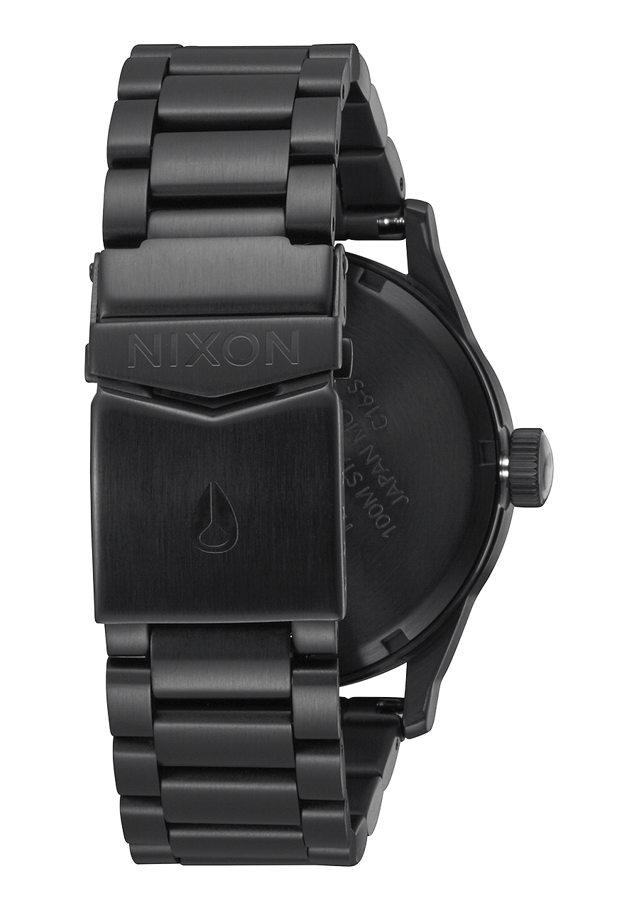 Sentry Stainless Steel All Black Watch - Waterproof & Shockproof Men's Military Watch for Outdoor, Sports, and Everyday Wear