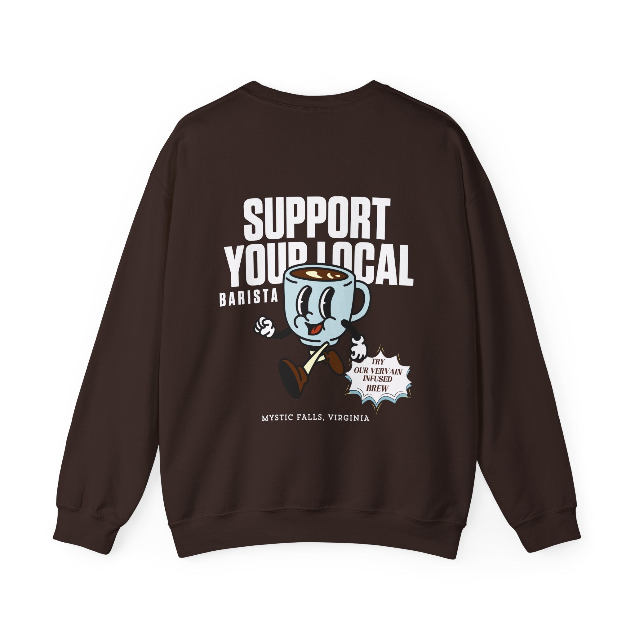 Bonnie's Beanery Women's Crewneck Sweatshirt - Cozy Casual Pullover for Everyday Wear, Coffee Lovers Gift, Lounge & Outfit Essential