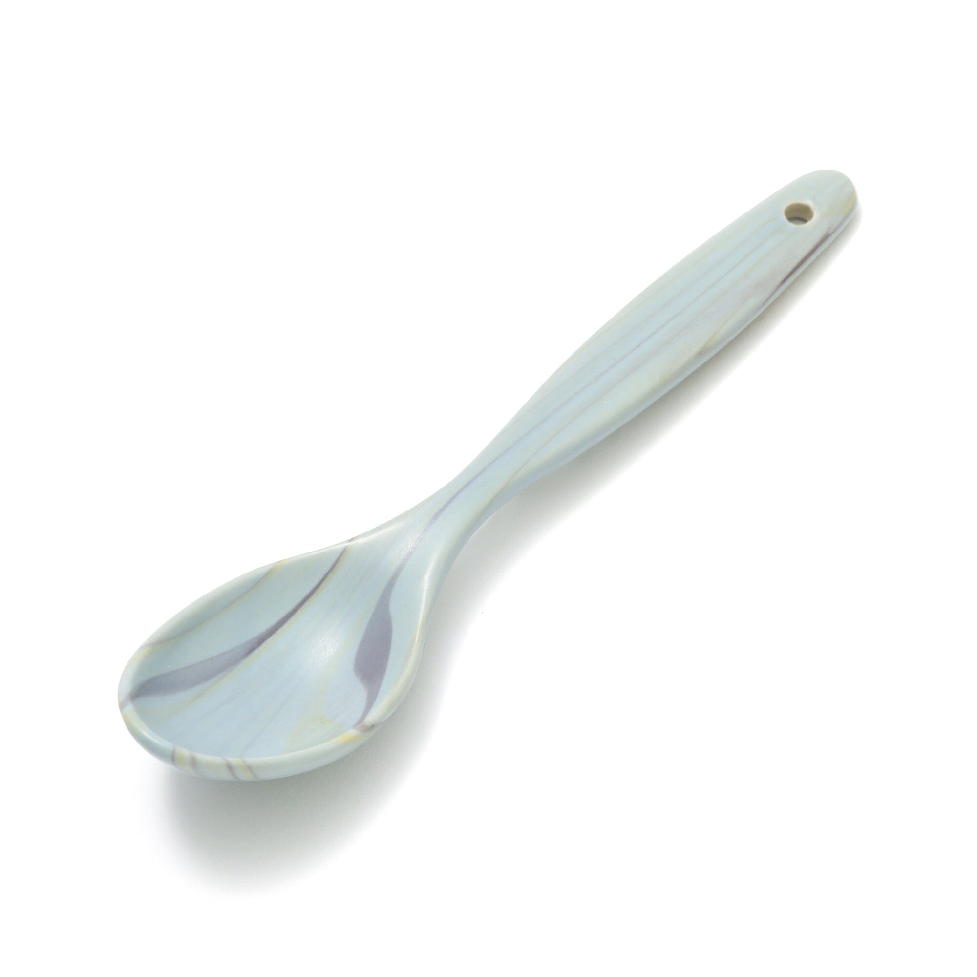 Premium Blue Marble Spoon - Elegant & Durable Kitchen Utensil for Cooking, Serving & Home Decor