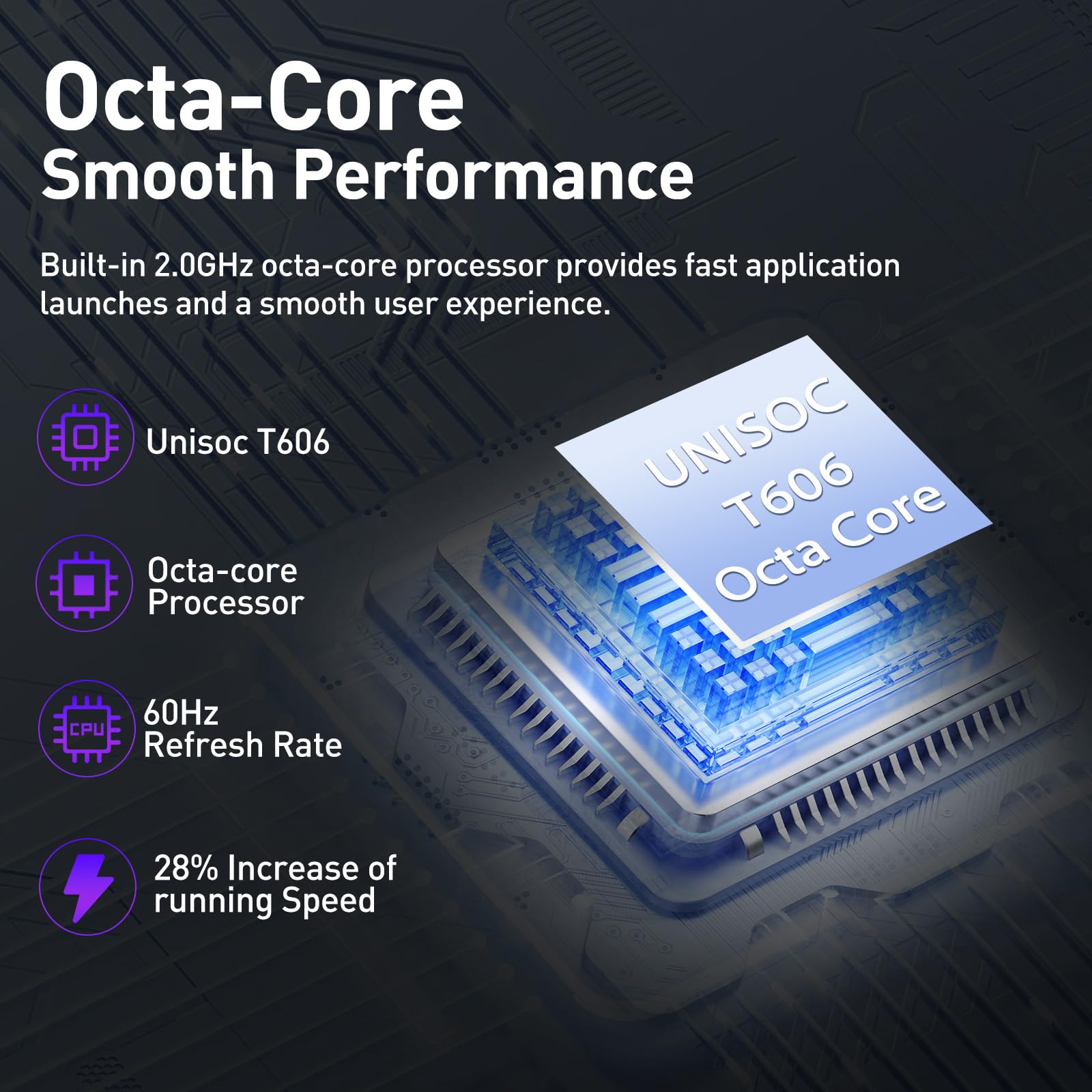 **10.1 Inch Android 14 Tablet - 128GB Storage, 8GB RAM, Octa-Core Processor, 5G WiFi, 7000mAh Battery - 13MP+8MP Camera, BT 5.0, GPS, GMS Certified - Includes Keyboard, Mouse & Case - Perfect for Work, Study & Entertainment**