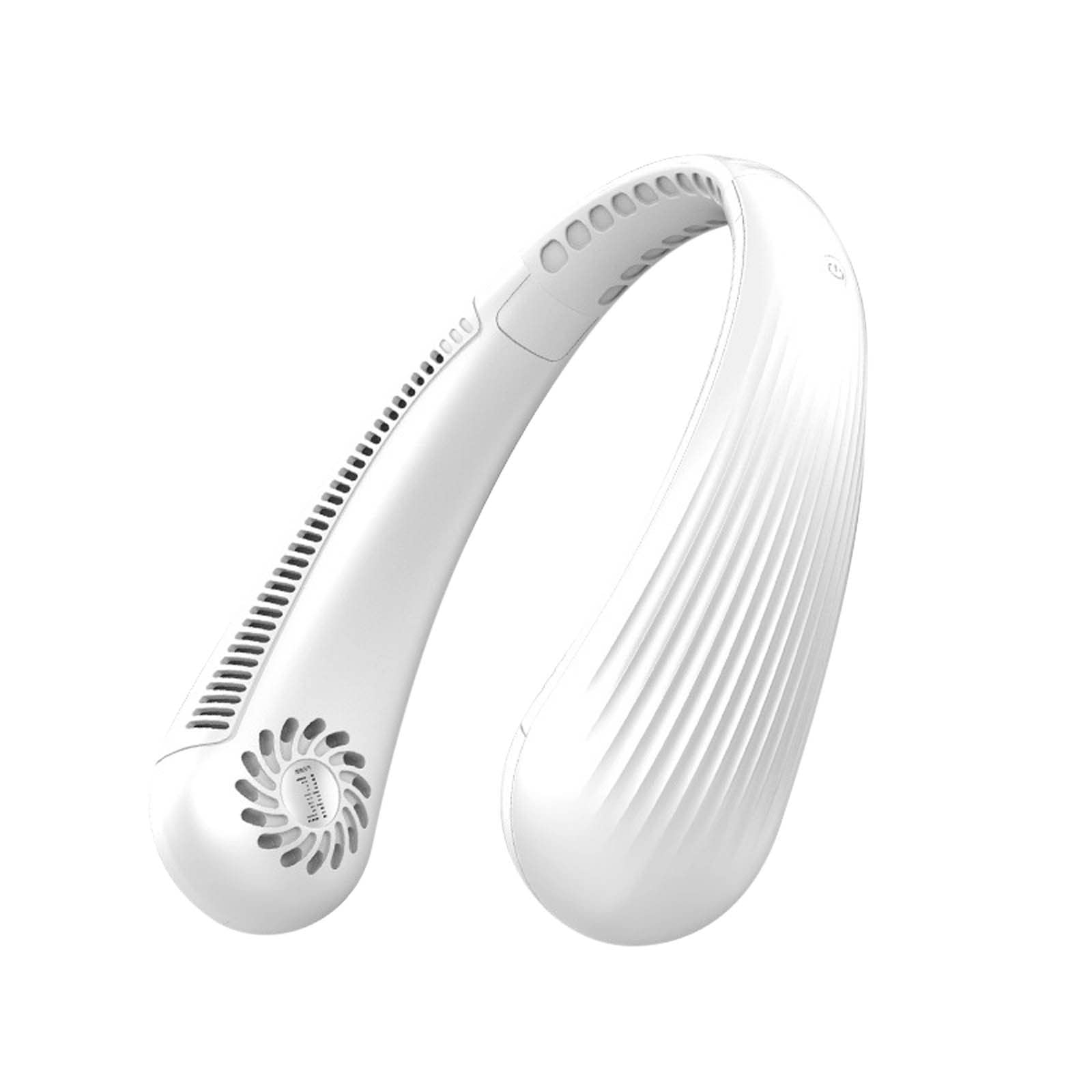 Rechargeable Neckband Fan - Hands-Free USB Personal Cooling Fan with 3 Speeds, Wearable Mini Portable Fan for Sports, Office & Outdoor Activities | Stay Cool Anywhere