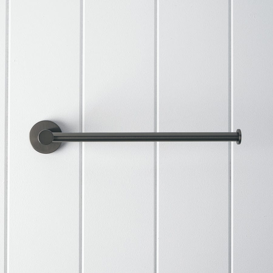 Premium Gunmetal Sydney Hand Towel Holder - Modern Bathroom & Kitchen Accessory for Stylish Home Decor