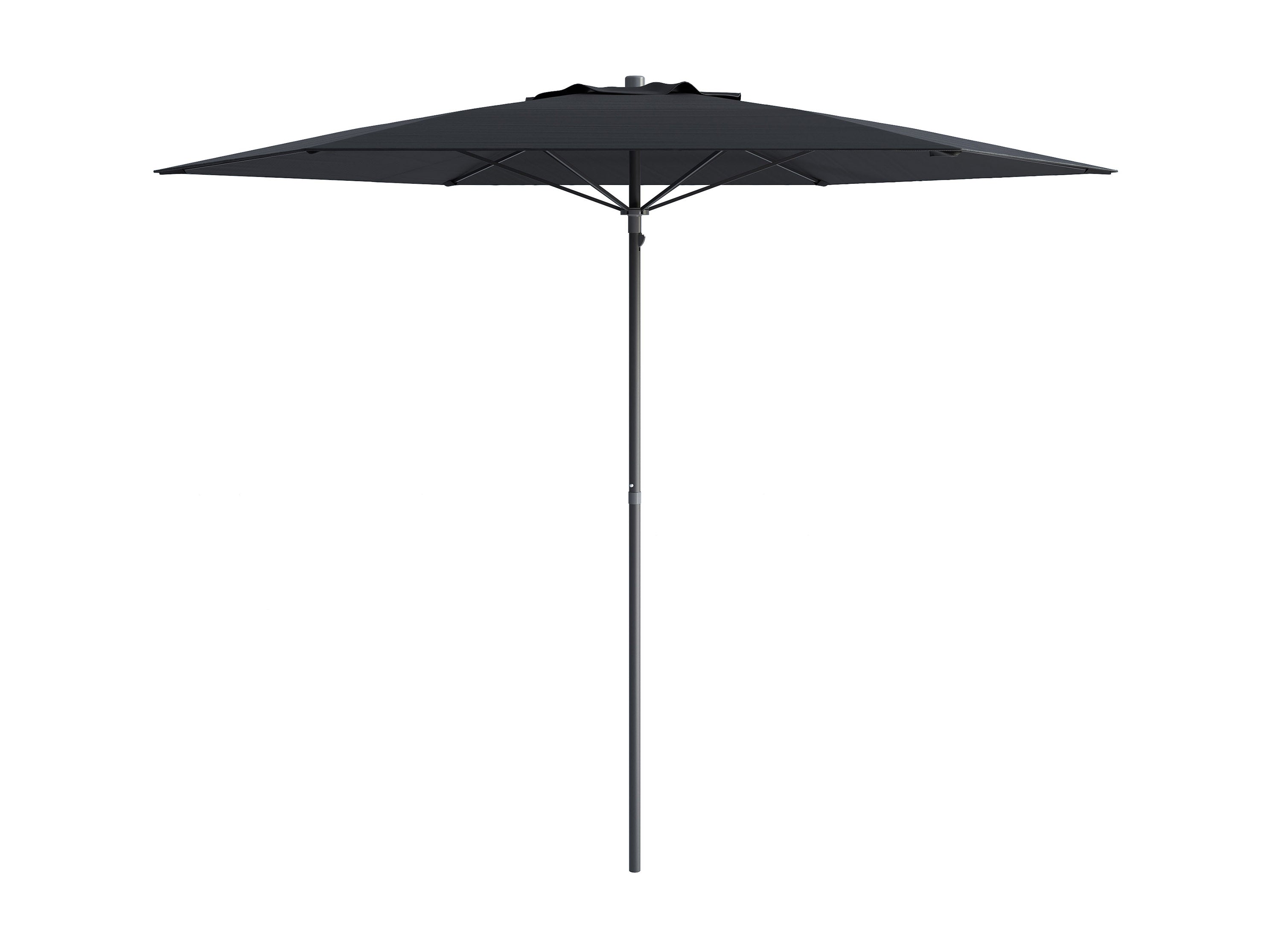 7.5ft Black Beach Umbrella - UV Protection, Windproof & Portable - Perfect for Beach, Poolside, Backyard & Outdoor Activities