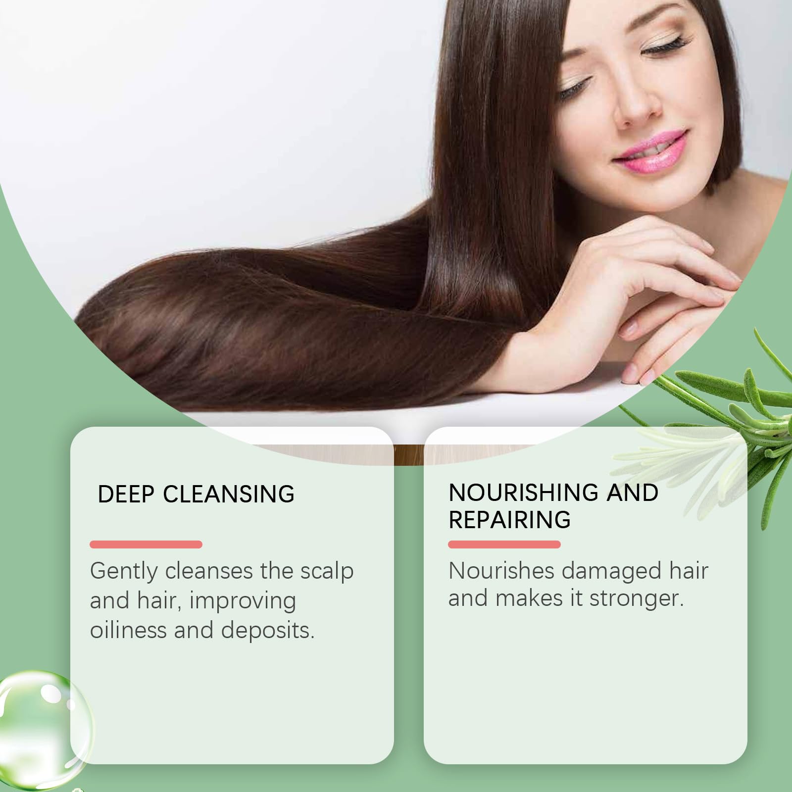 Batana Oil Shampoo with Rosemary Extract for Hair Growth & Loss Prevention - 10.14 Fl Oz (2 Pack) - Natural Hair Care for Women - Perfect for Dry, Damaged Hair & Scalp Nourishment