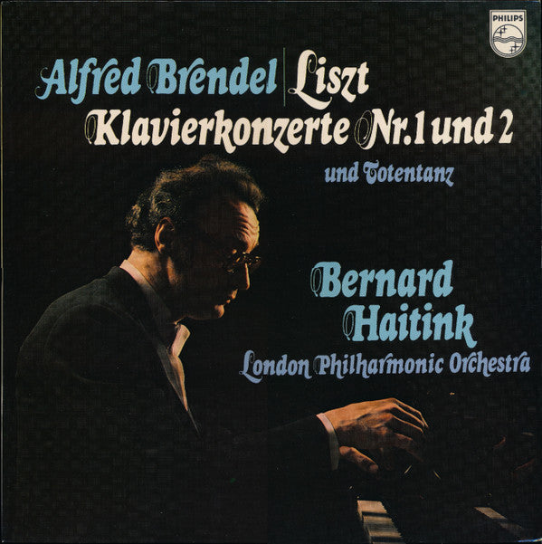 Alfred Brendel & Franz Liszt: Piano Concertos No. 1 & 2 with Totentanz - London Philharmonic Orchestra Conducted by Bernard Haitink (LP Vinyl Record, Near Mint or Mint Condition) | Perfect for Classical Music Collectors & Audiophiles
