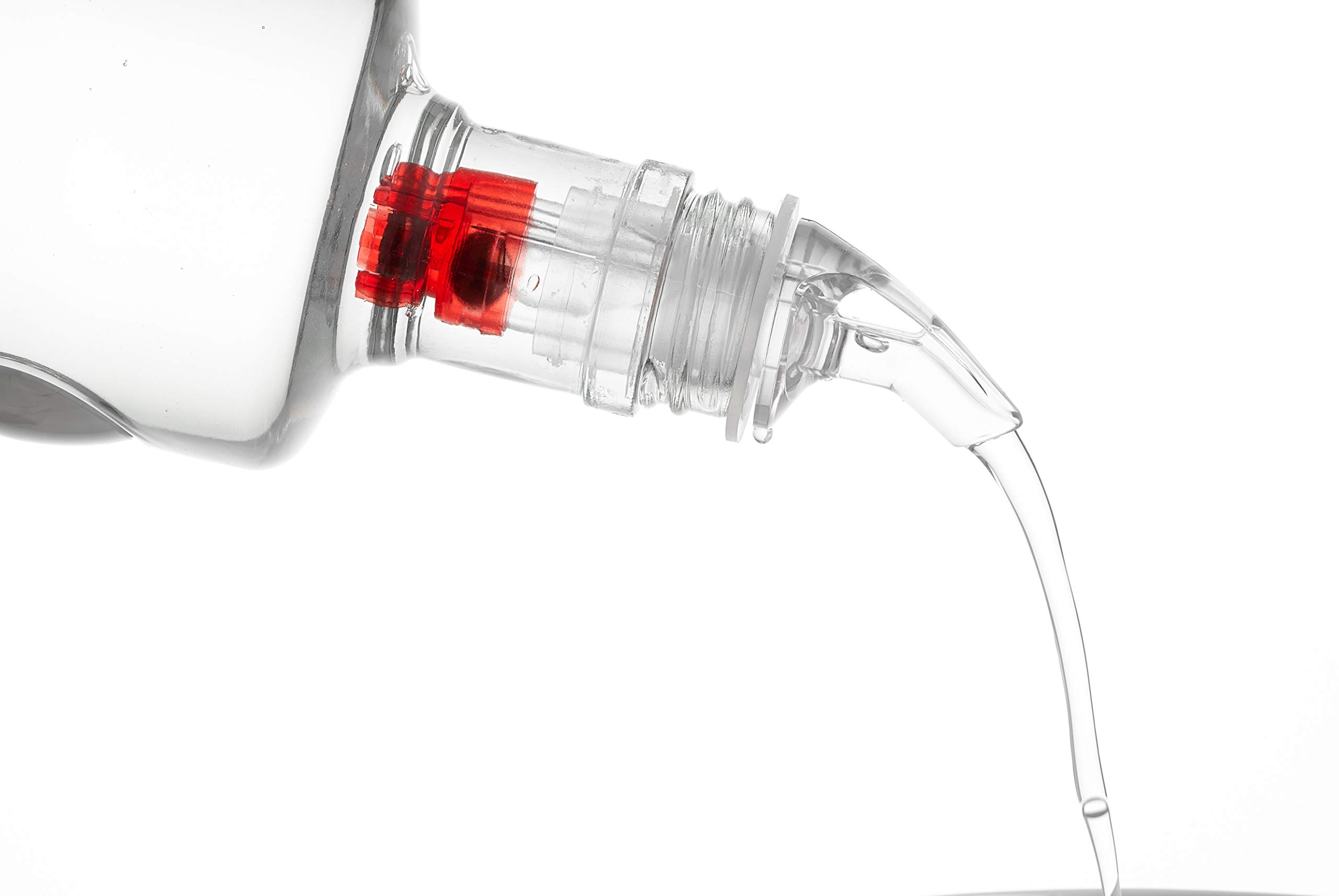 36 Pack 0.75 oz (22 mL) Measured Liquor Bottle Pourers - Leakproof Automatic Bar Spouts for Cocktails, Wine & Spirits | Perfect for Home Bars, Restaurants & Professional Mixologists