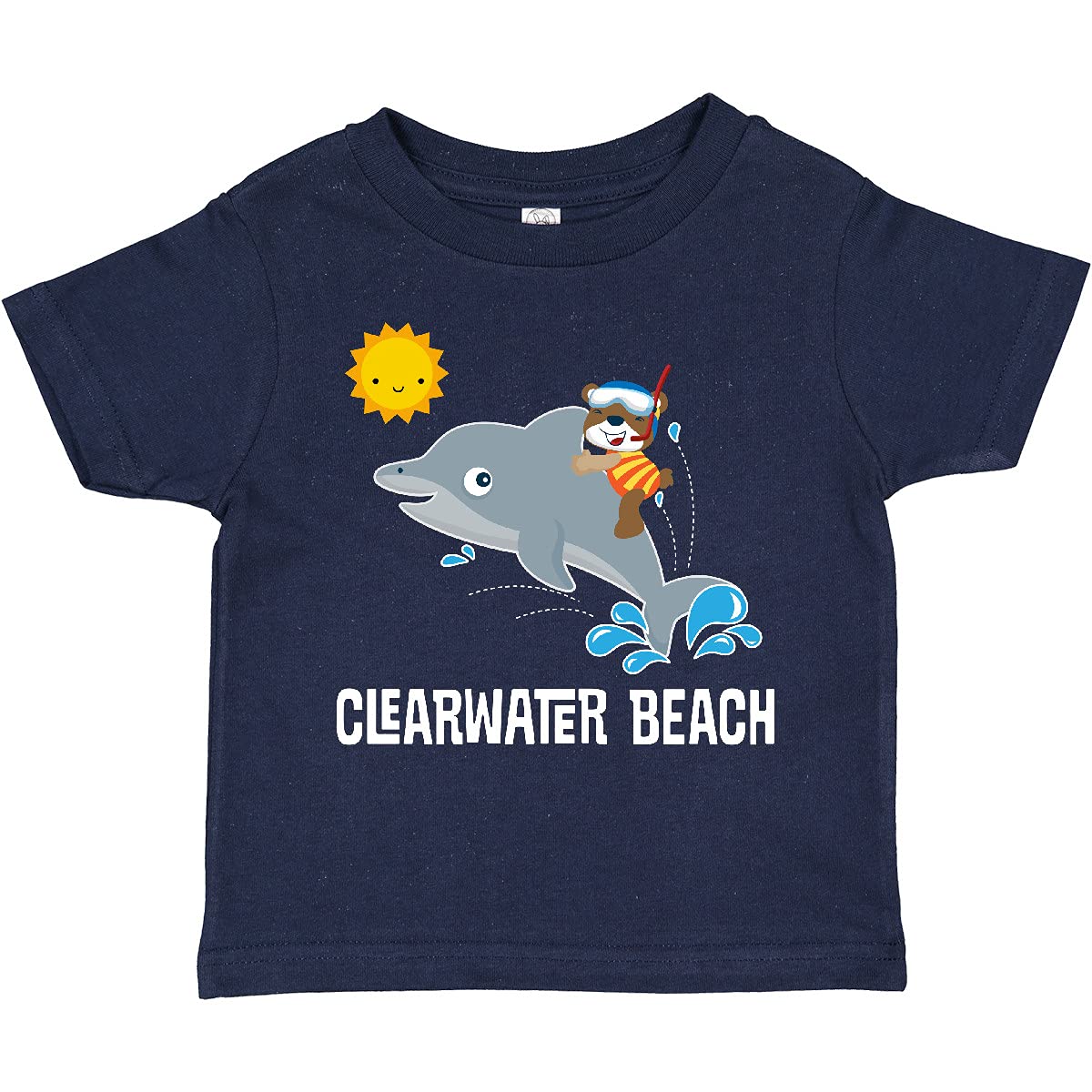Clearwater Beach Florida Vacation Toddler T-Shirt - Cute Kids Travel Shirt for Boys & Girls - Perfect for Beach Trips & Family Vacations