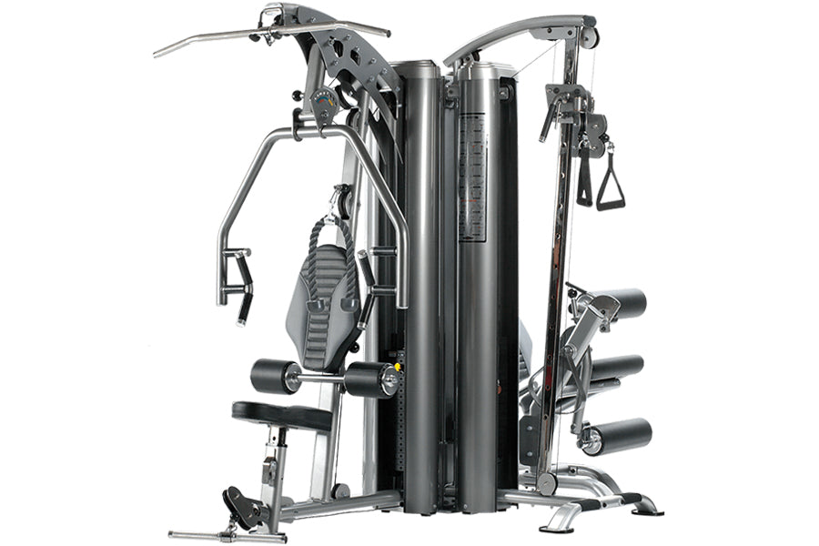 TuffStuff Apollo 7300 3 Station Multi Gym System - Home Gym Equipment for Full Body Workout - Perfect for Strength Training, Weight Lifting & Fitness at Home