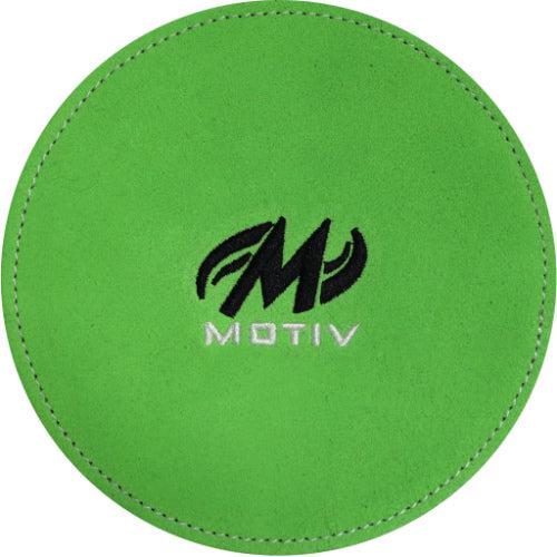 Motiv Disk Shammy Lime - Premium Microfiber Bowling Towel for Ball Cleaning & Maintenance - Perfect for Bowling Enthusiasts & Pro Players