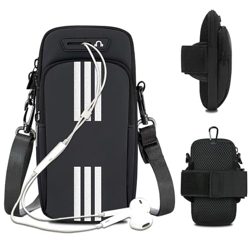 9-Black with Crossbody Strap&Hook