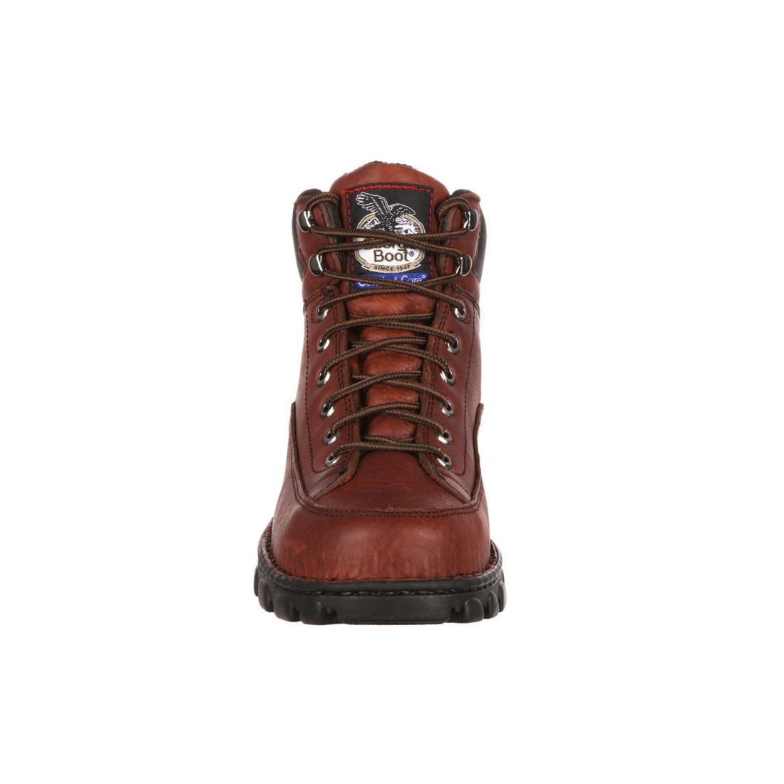 Eagle Light Wide Load Steel Toe Work Boots - Durable Hiking & Construction Safety Shoes for Outdoor Work & Heavy Duty Jobs