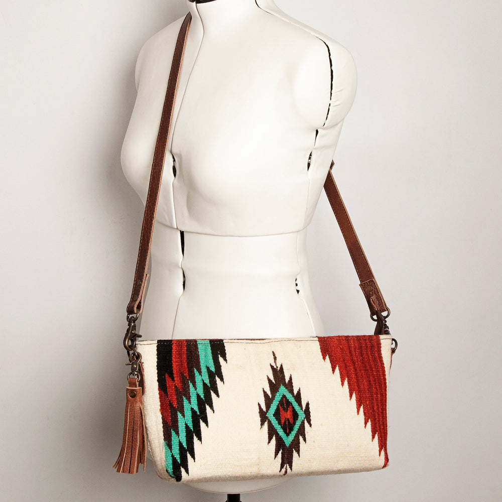 Genuine Leather Western Handbag for Women - American Darling Saddle Blanket Purse | Stylish Cowgirl Crossbody Bag for Rodeo, Horse Riding & Country Fashion