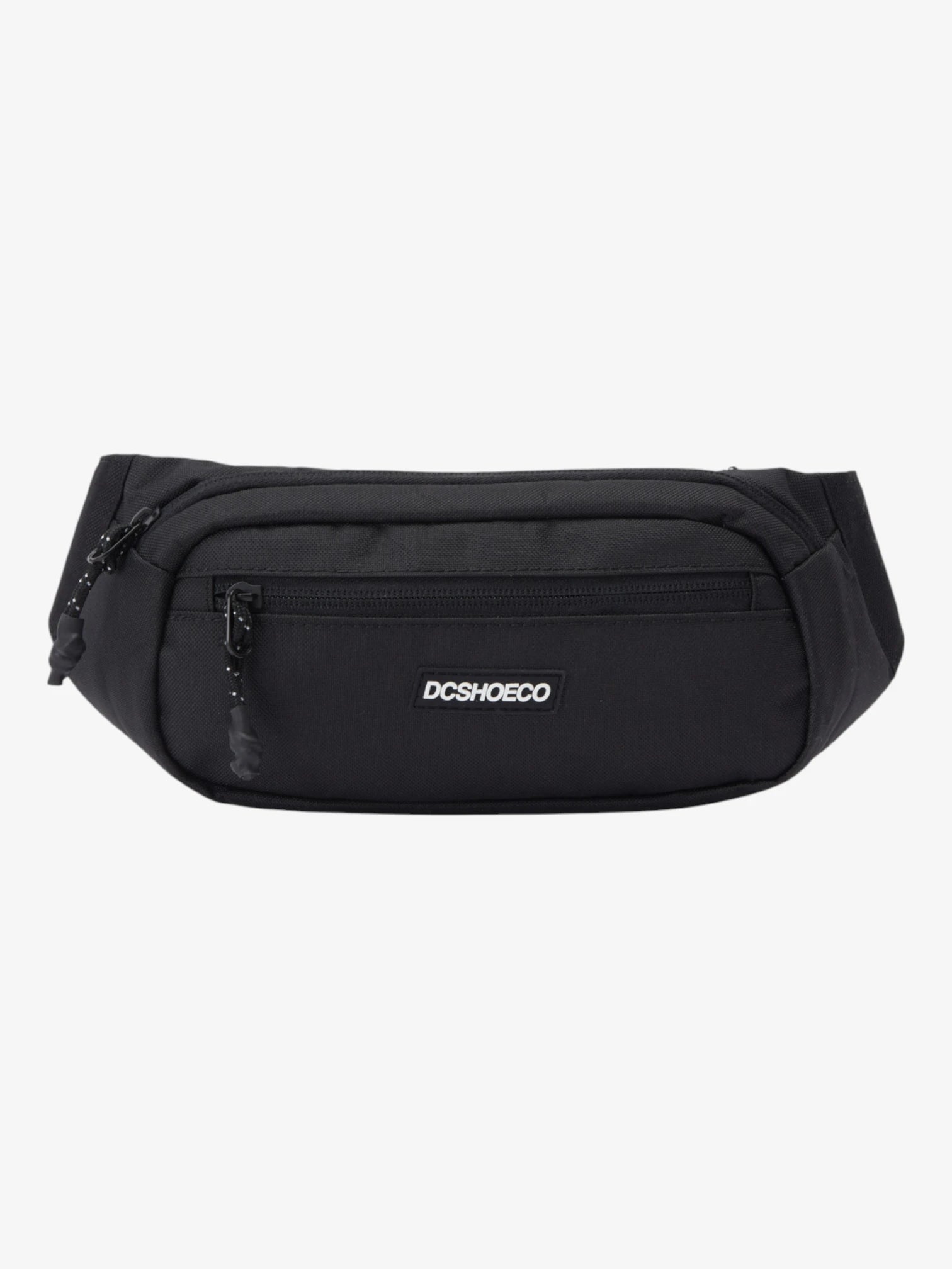 DC Tussler 4 Black Waist Bag - Stylish & Durable Waist Pack for Travel, Hiking, and Everyday Use