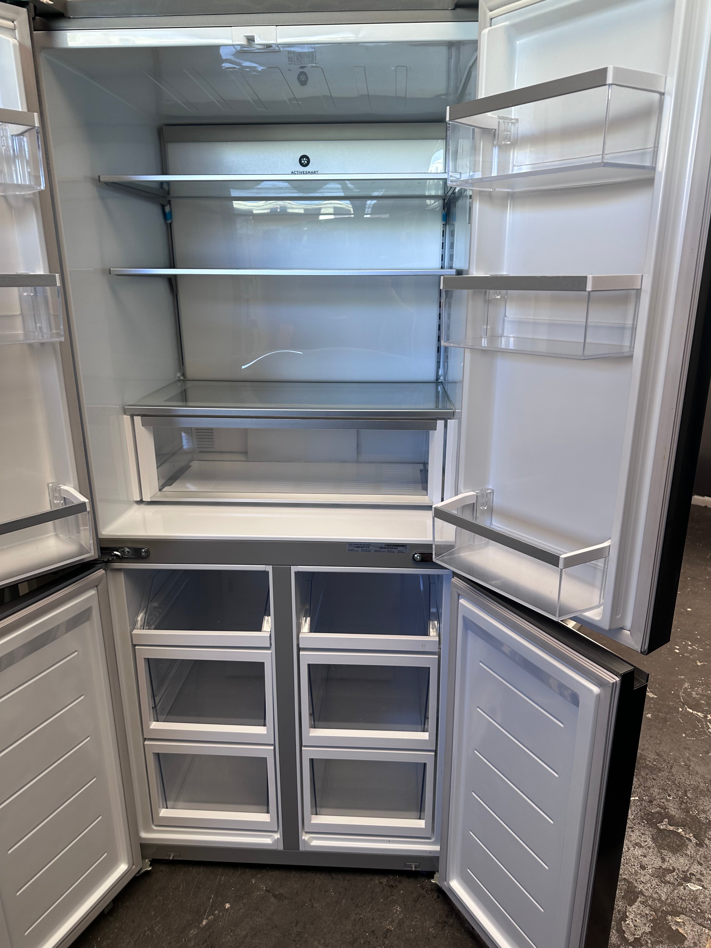Fisher & Paykel RF500QNX1 498L Quad Door Refrigerator - Stainless Steel Series 7 | Factory Second | Perfect for Modern Kitchens & Open-Plan Living Spaces