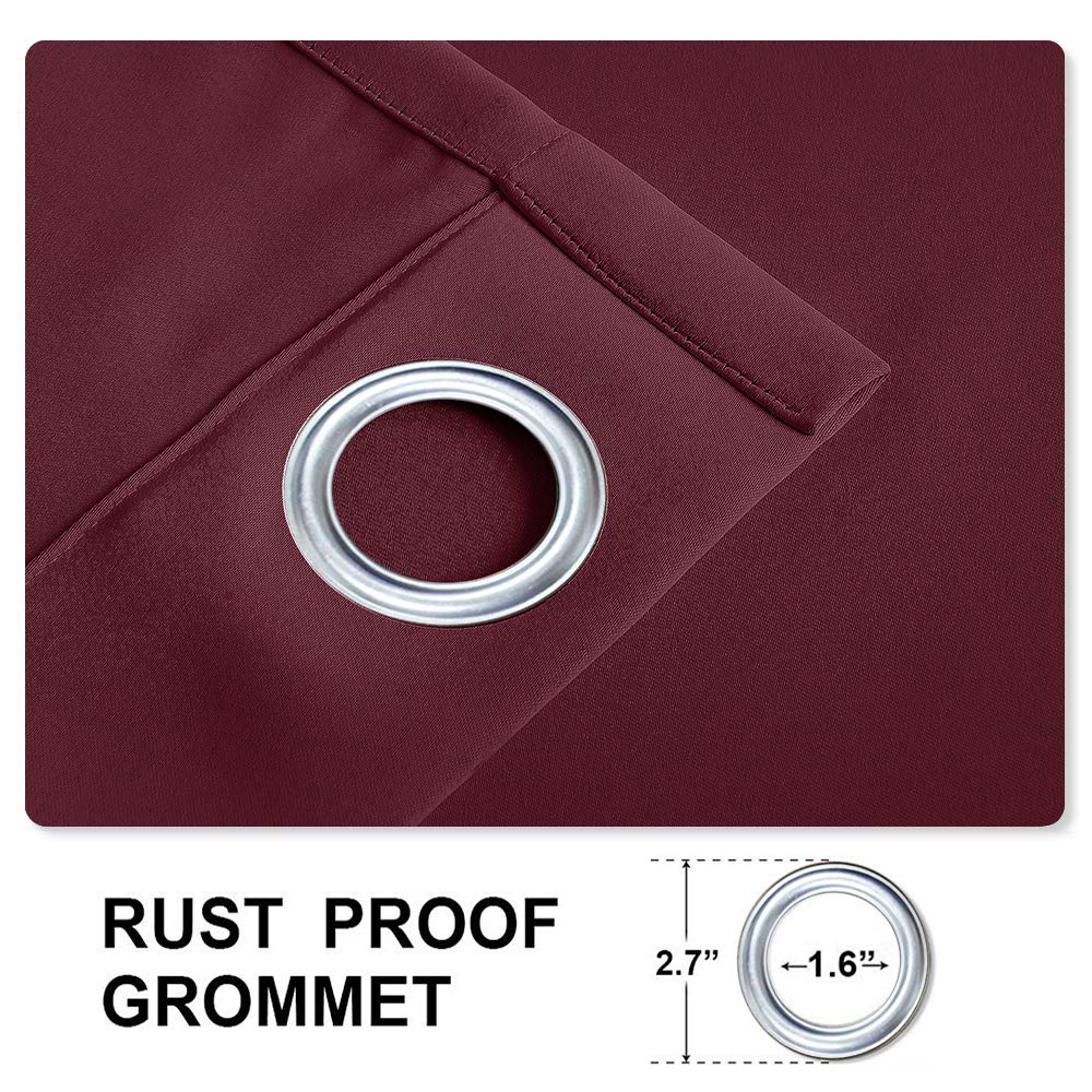 Cololeaf Extra Wide Waterproof Outdoor Curtains - 150