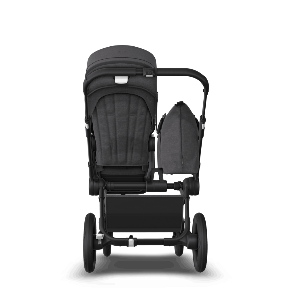 Bugaboo Donkey 5 Twin Stroller - Complete Stroller for Twins in Black/Washed Black | Perfect for Urban Travel & Family Outings