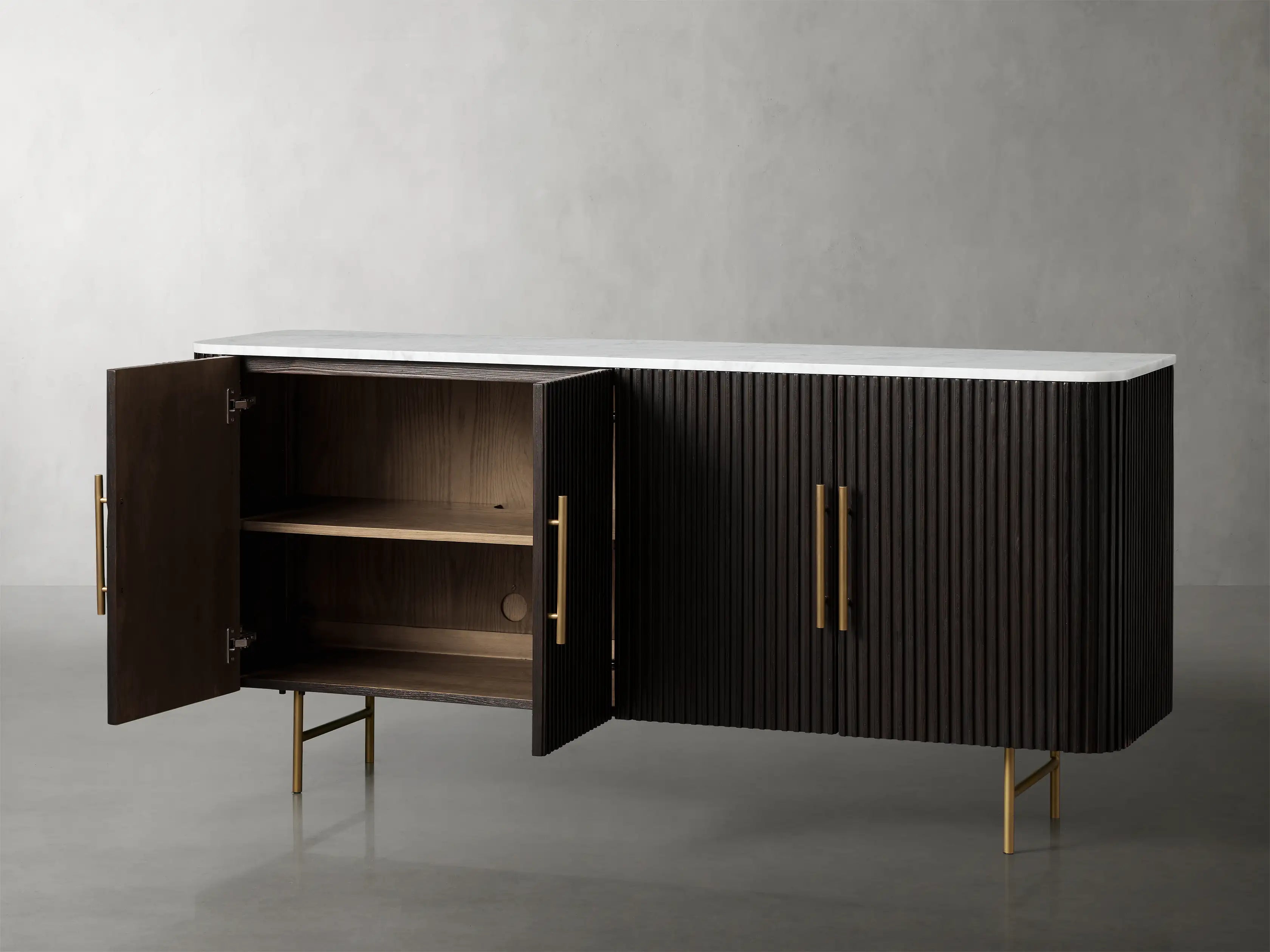 Stylish Fimley Sideboard - Modern Buffet Cabinet for Dining Room & Living Room Storage | Perfect for Home Decor & Organization