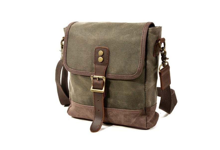 Women's Canvas Messenger Bag - Stylish Crossbody Purse for Work, Travel & Everyday Use - Durable & Lightweight Shoulder Bag