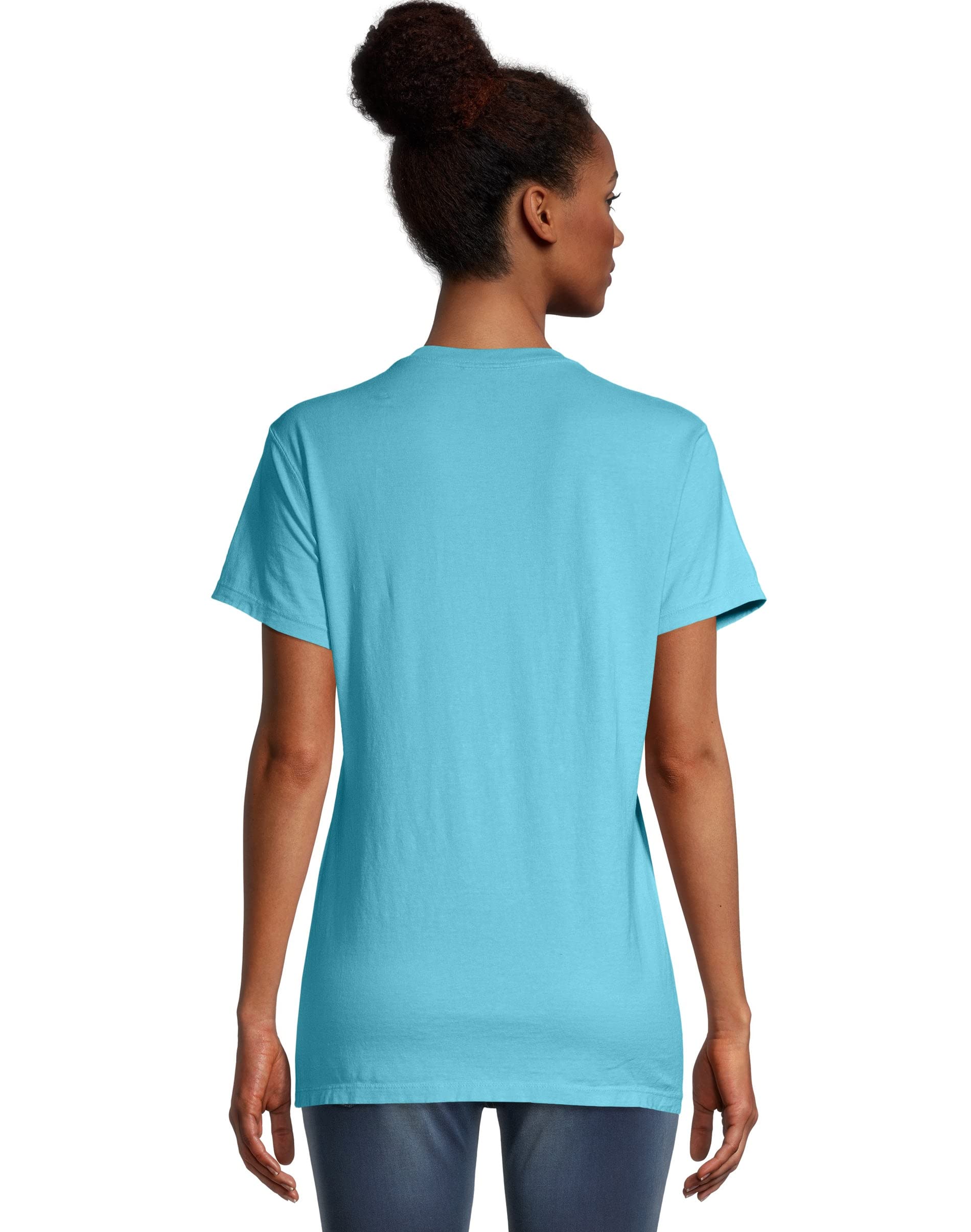 Hanes Women's Retro ComfortSoft Cotton T-Shirt - Vintage Style Casual Tee for Everyday Wear, Lounge & Outfits