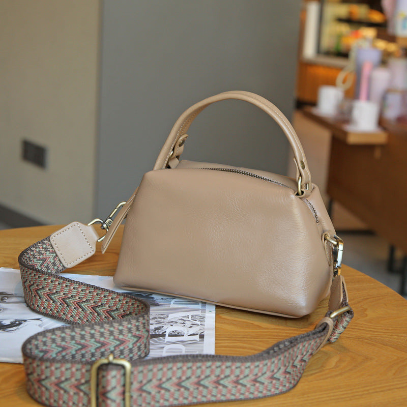 Stylish Women's Leather Satchel Handbag - Perfect for Work, Travel & Everyday Use | Fashionable Crossbody Purse for Ladies