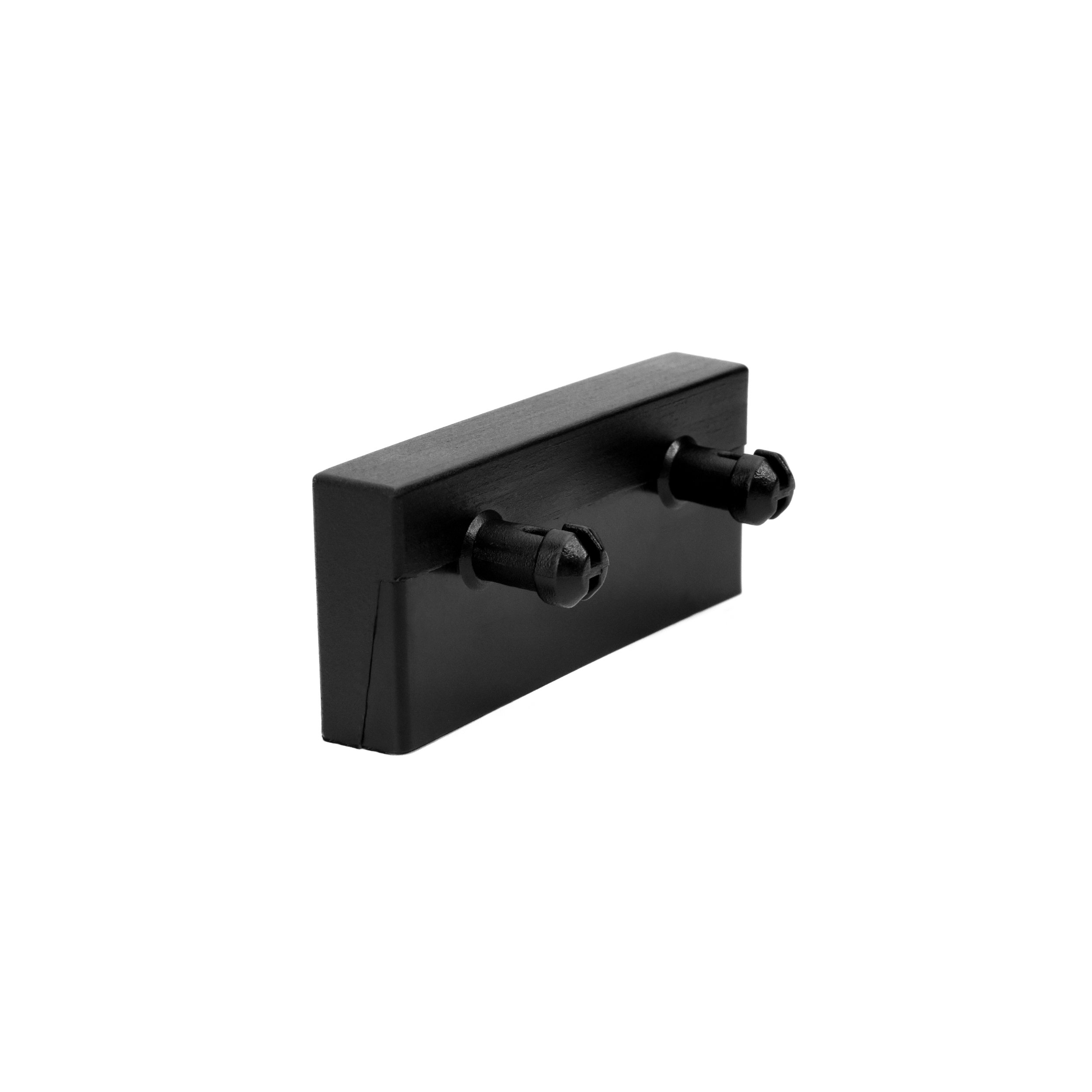 63mm x 12mm Metal Bed Frame Side Slat Holder Caps - 2 Prong Design (Pack of 10) - Perfect for Bed Frame Repair and Reinforcement in Home Furniture Assembly