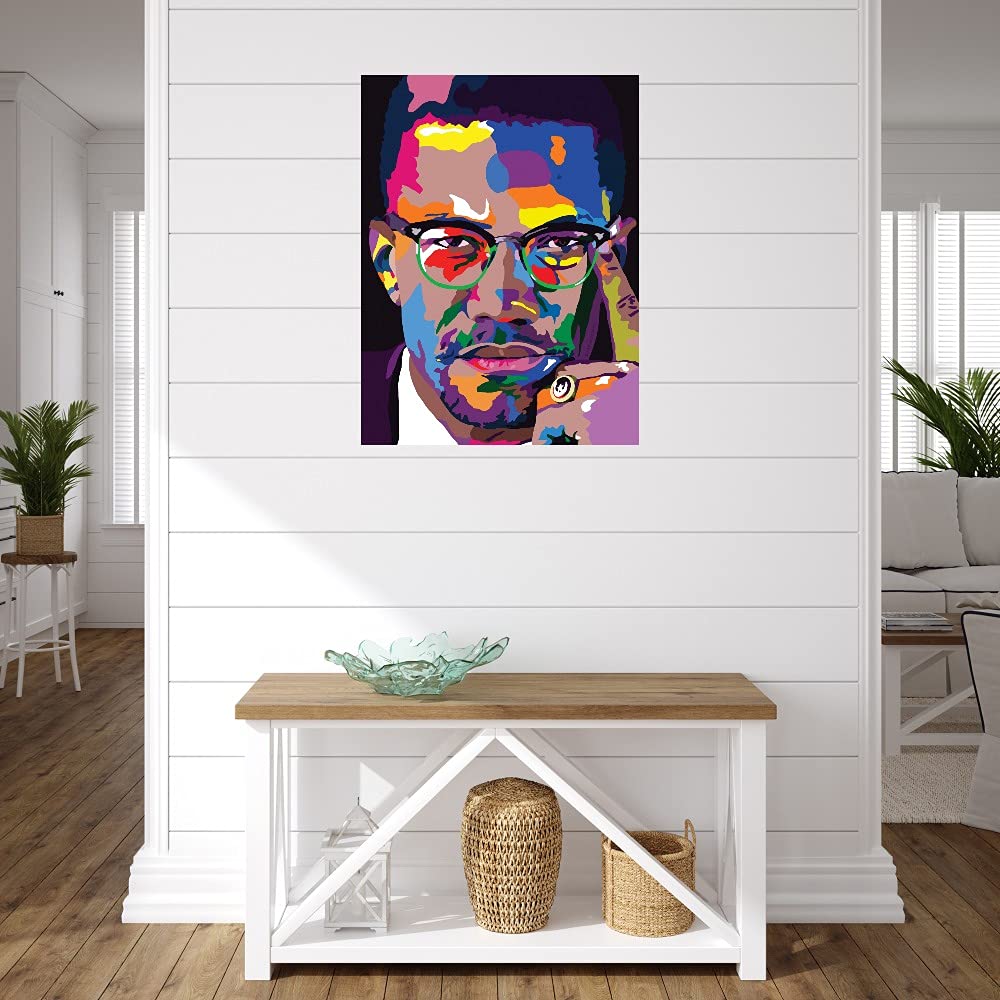 Vakseen Abstract Fine Art Canvas Wall Decor - 24x32 Inch Ready to Hang Painting for Living Room, Bedroom, Office & More | Modern Home & Office Wall Art | Perfect for Gifts & Interior Design