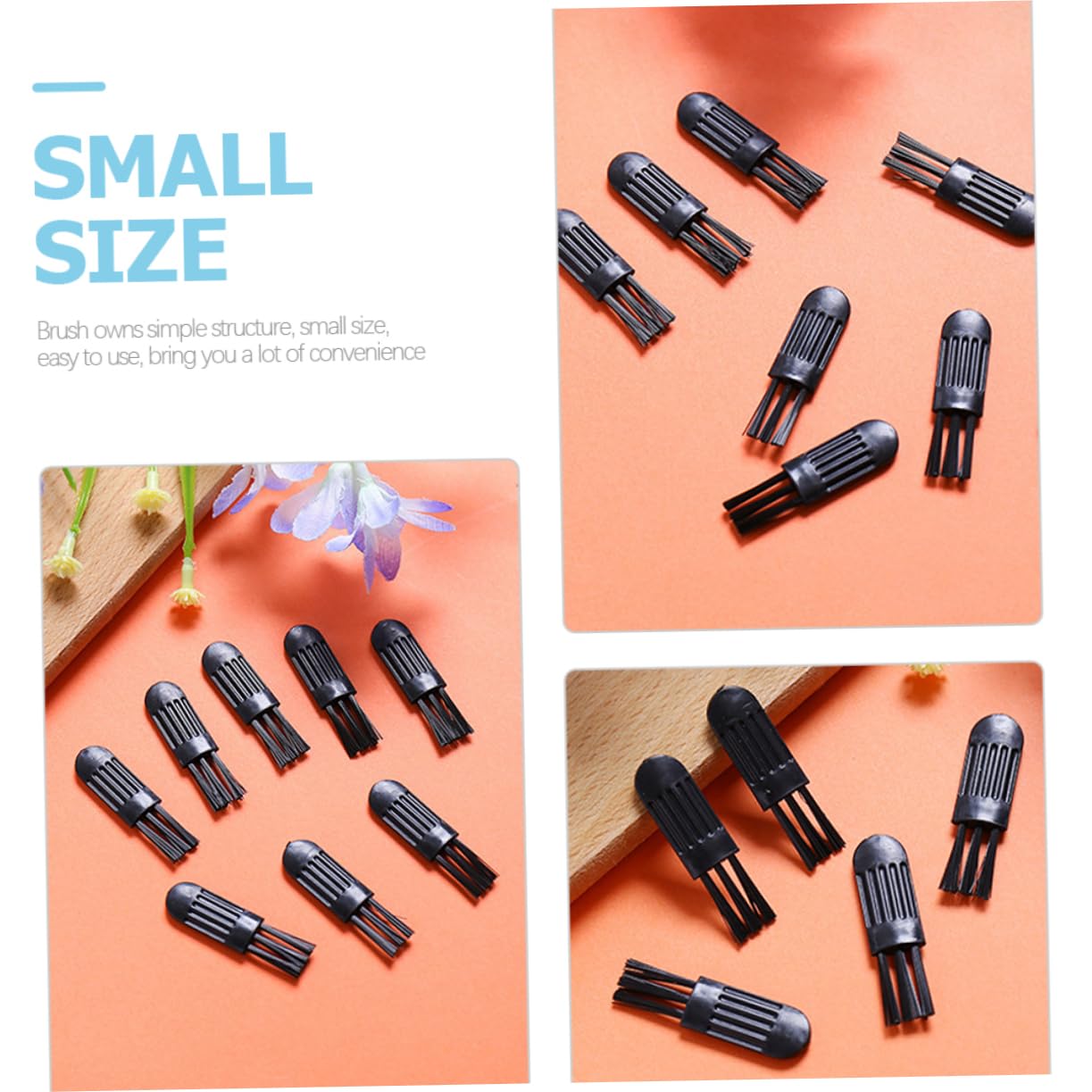 iPetboom 400 Pcs Electric Razor Brush - Multi-Functional Hair Remover & Keyboard Cleaning Tool with PP Bristles | Perfect for Grooming Pets, Cleaning Electronics, and Home Maintenance