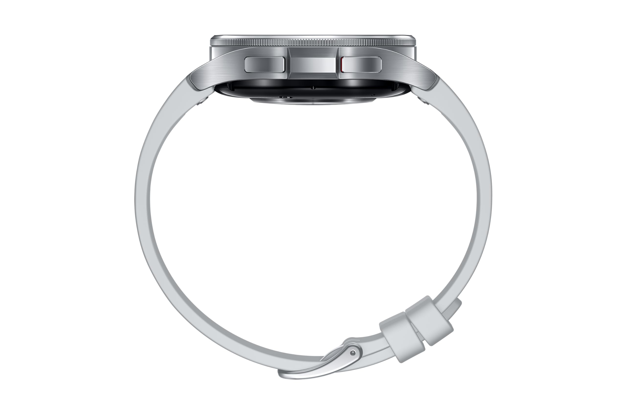 Samsung Galaxy Watch6 Classic 43mm Silver - Bluetooth Smartwatch with ECG, Heart Rate Monitor, Sleep Tracking, Fall Detection, SOS, Fitness Tracker, Camera Control & Digital Wallet (CAD Version with Warranty) - Perfect for Workouts, Running, Swimming & Daily Health Monitoring