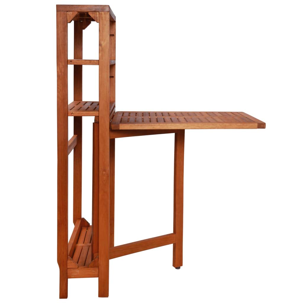 3-Piece Folding Bistro Set - Solid Acacia Wood Patio Furniture with Table & Chairs | Foldable Outdoor Dining Set for Garden, Balcony & Small Spaces