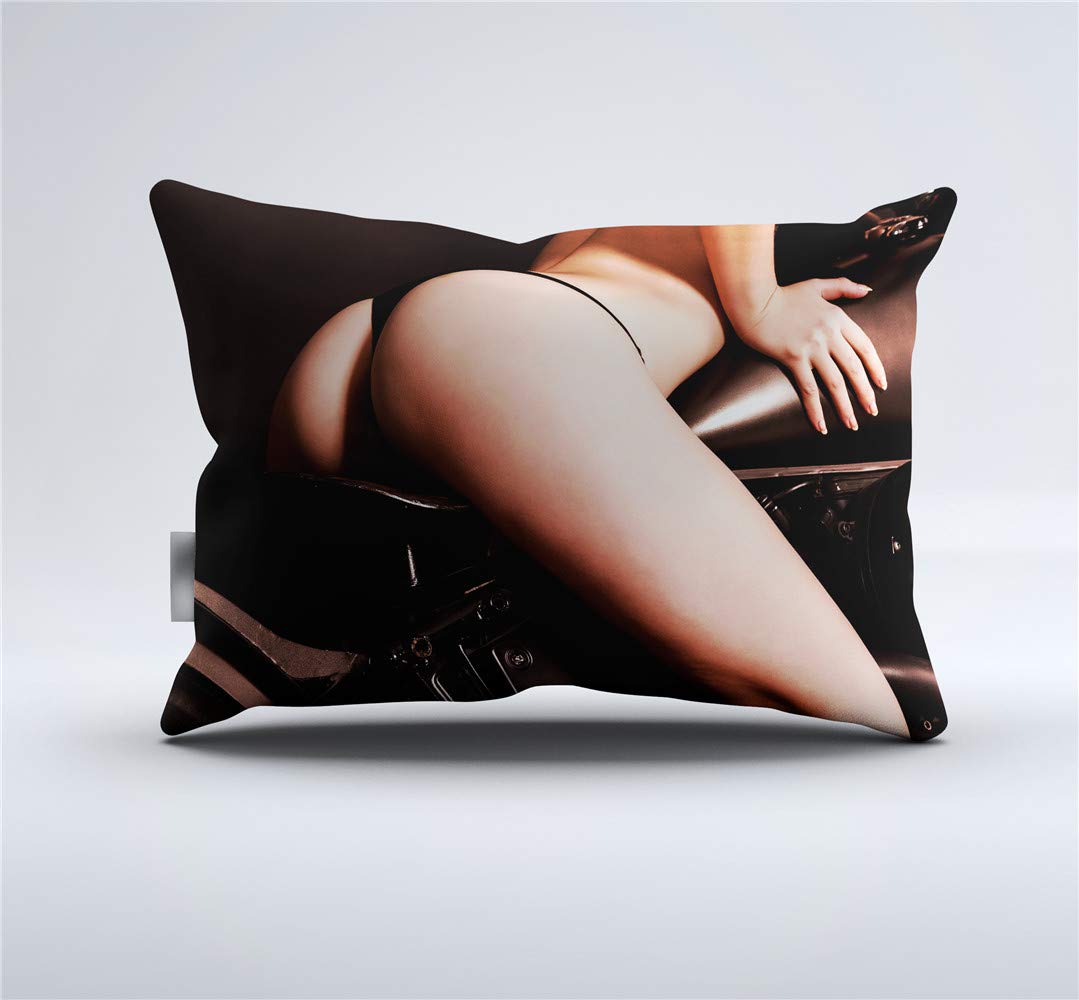 REALIN Sexy Duvet Cover Set with Lace & Motorcycle Print - High Heels Bedding Collection (2/3/4PCS) - Quilt Cover, Sheets & Pillow Shams for Twin/Full/Queen/King Size (C, King-229x259cm-3PCS) - Perfect for Boudoir, Adult Bedroom & Fashion Lover's Home Decor