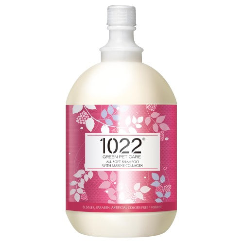 1022 Green Pet Care All-Natural Dog Shampoo & Conditioner - Hypoallergenic, Moisturizing Formula for Sensitive Skin - Perfect for Bath Time, Grooming & Daily Dog Care Routine