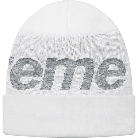 Supreme Big Logo Beanie Winter Hat - FW18 Collection - Warm Knit Skull Cap for Men & Women - Perfect for Snowboarding, Skiing, and Cold Weather Fashion