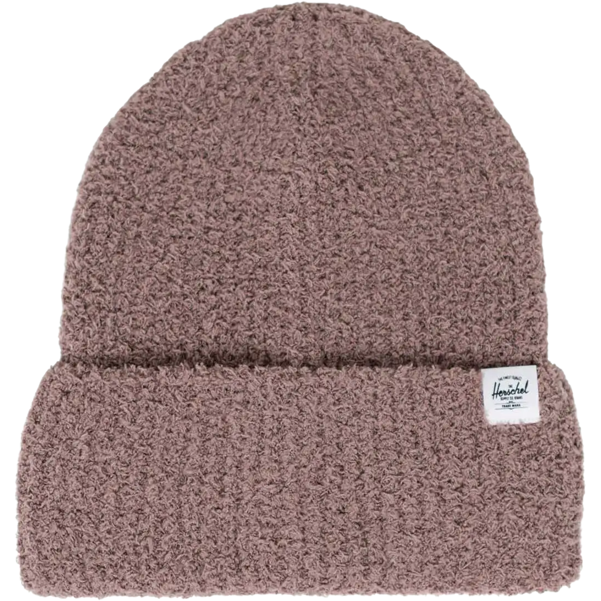 Boucle Beanie Hat for Women - Soft Knit Winter Beanie with Faux Fur Pom Pom - Warm Slouchy Hat for Cold Weather, Outdoor Activities & Fashion