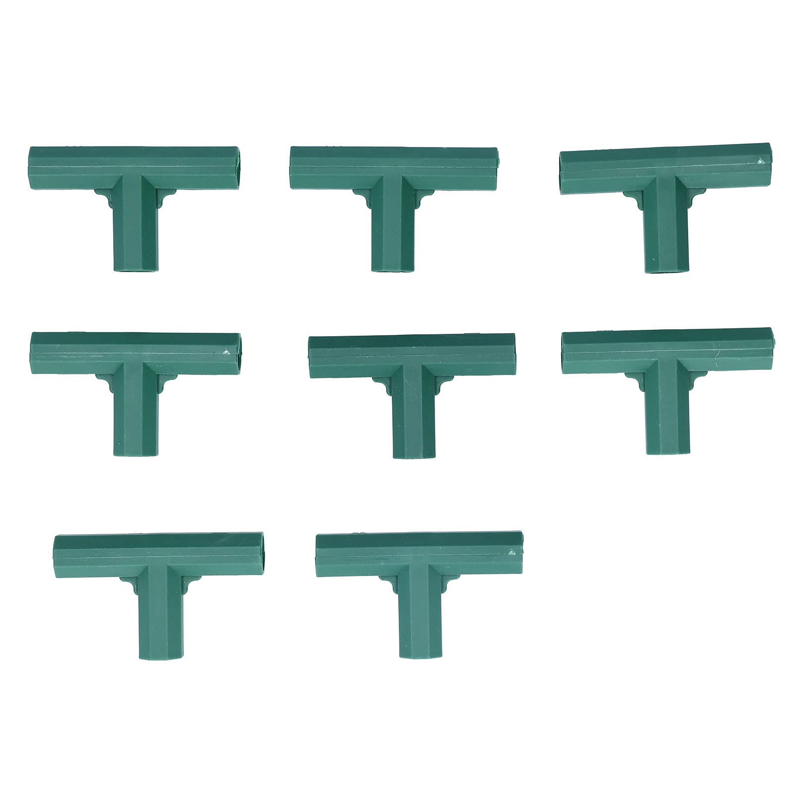 Heavy Duty Garden Stake Adapter - Tee Connector for Plant Support, Shelves & Frames | Durable Load-Bearing Gardening Accessory for Outdoor Structures, Greenhouse & Vertical Gardens