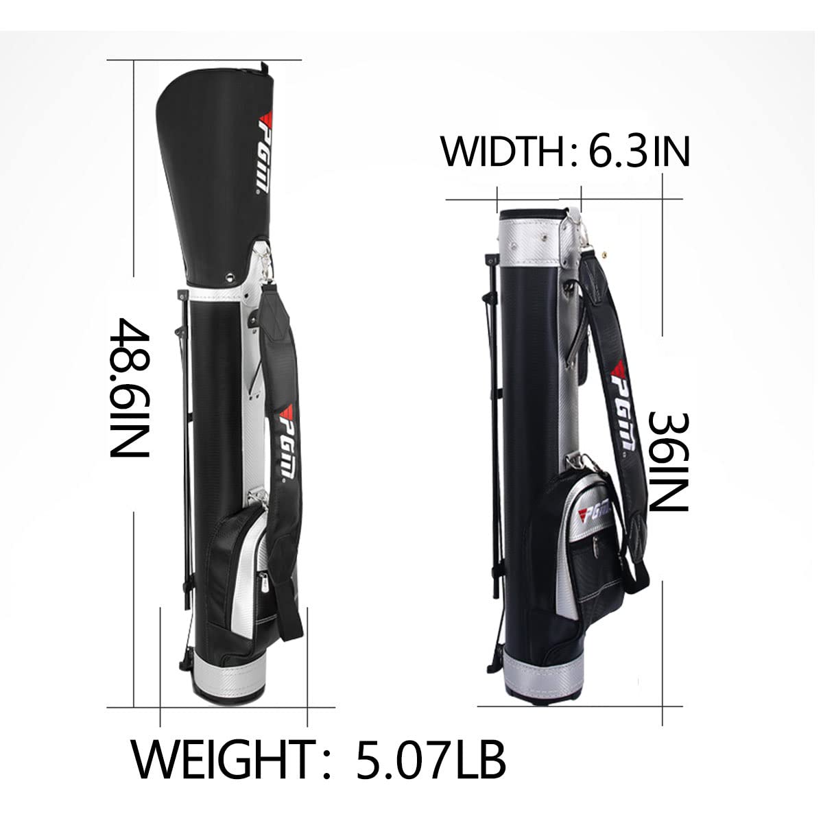 **Lightweight Waterproof Golf Stand Bag for Men & Women - Durable & Easy Carry Sunday Golf Bag for Course & Travel - Perfect for Weekend Golfers & Frequent Travelers**