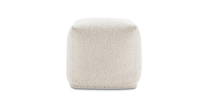 Stylish Metz Pouf Ottoman - Modern Round Footrest & Extra Seating for Living Room, Bedroom, or Nursery - Perfect Home Decor Accent