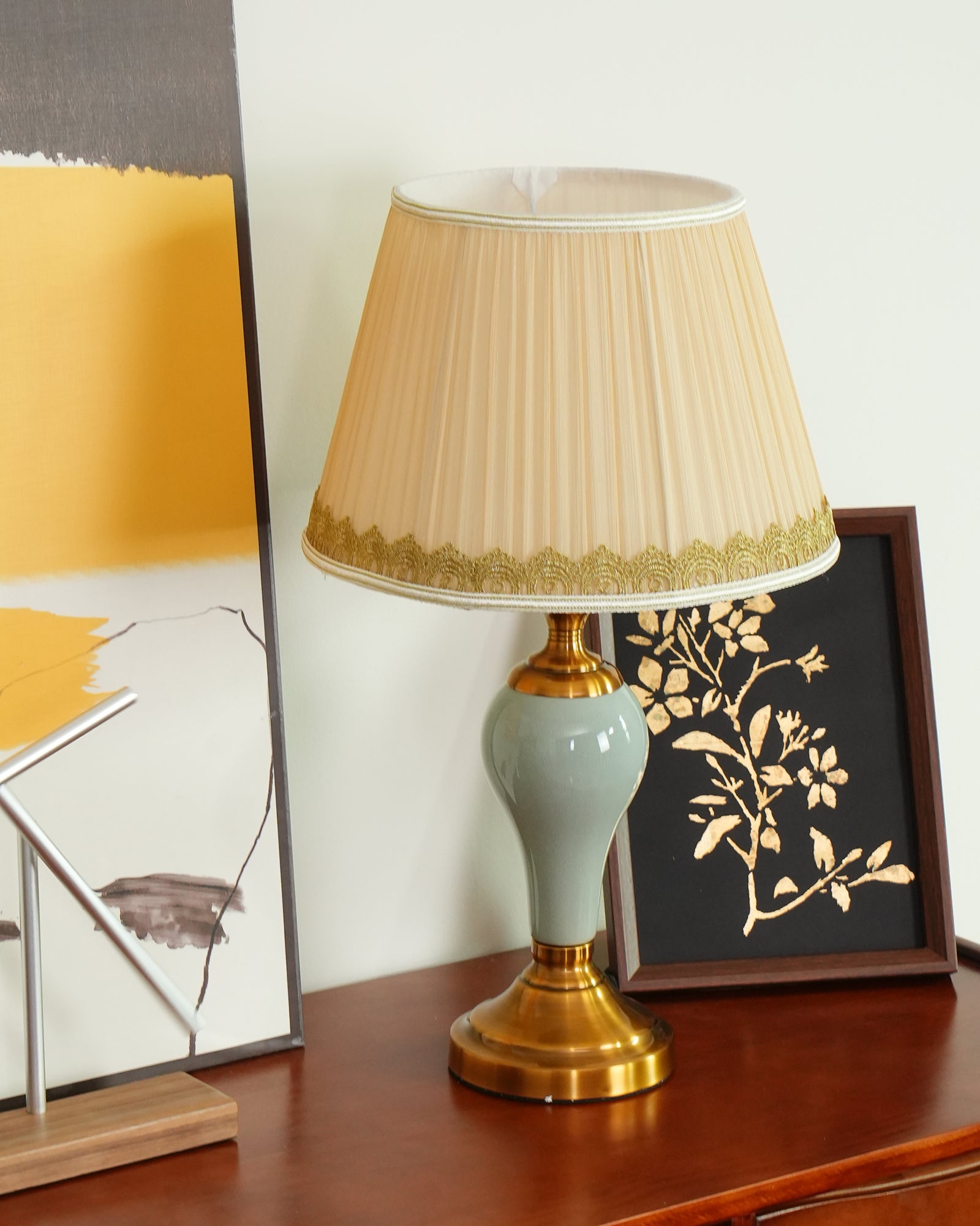 Modern LED Desk Lamp with Adjustable Brightness & Color Temperature - Perfect for Home Office, Study, and Reading
