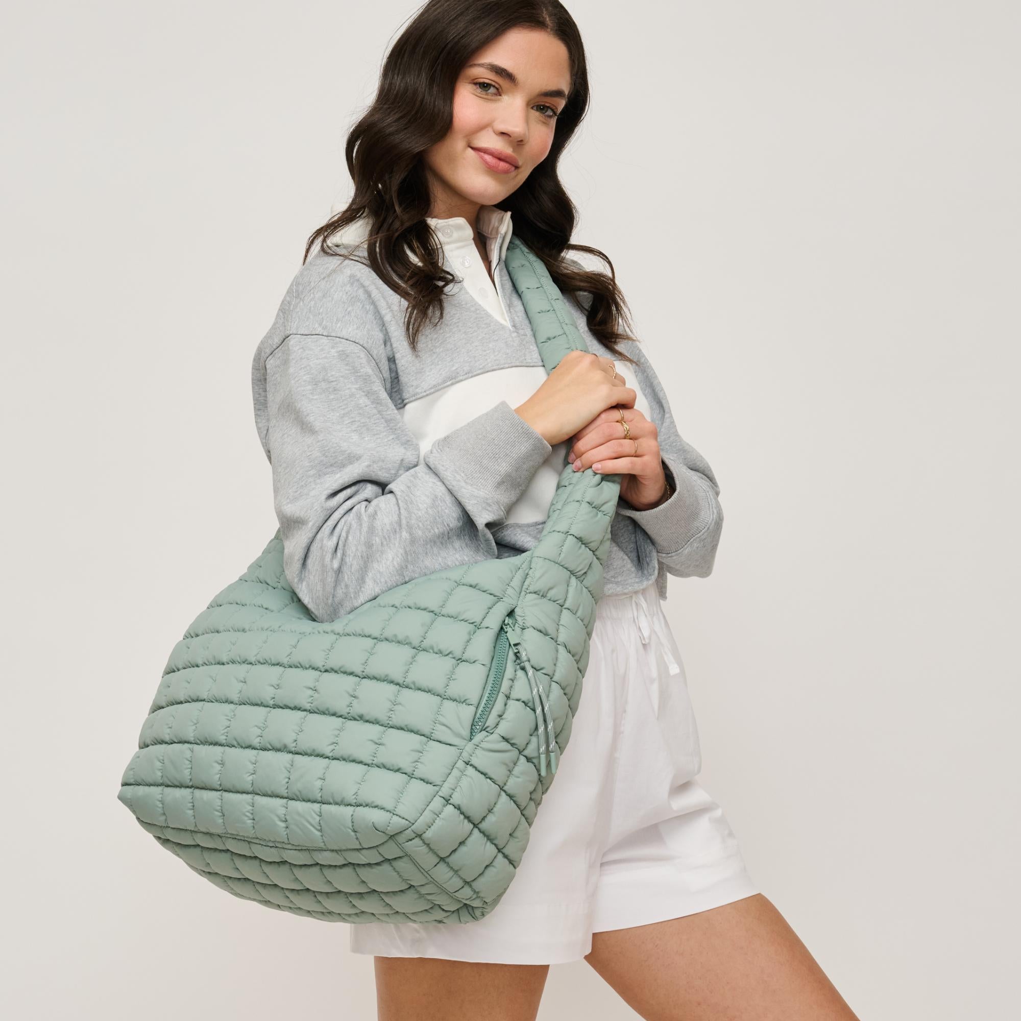 Leda Hobo Bag for Women - Stylish & Spacious Crossbody Purse for Everyday Use, Work, and Travel | Fashionable Shoulder Tote with Multiple Pockets
