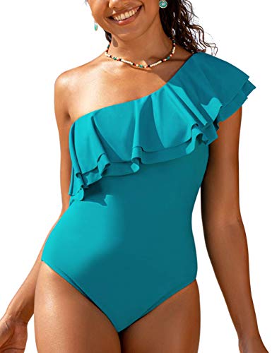 Double Big Ruffles Bluebird Blue