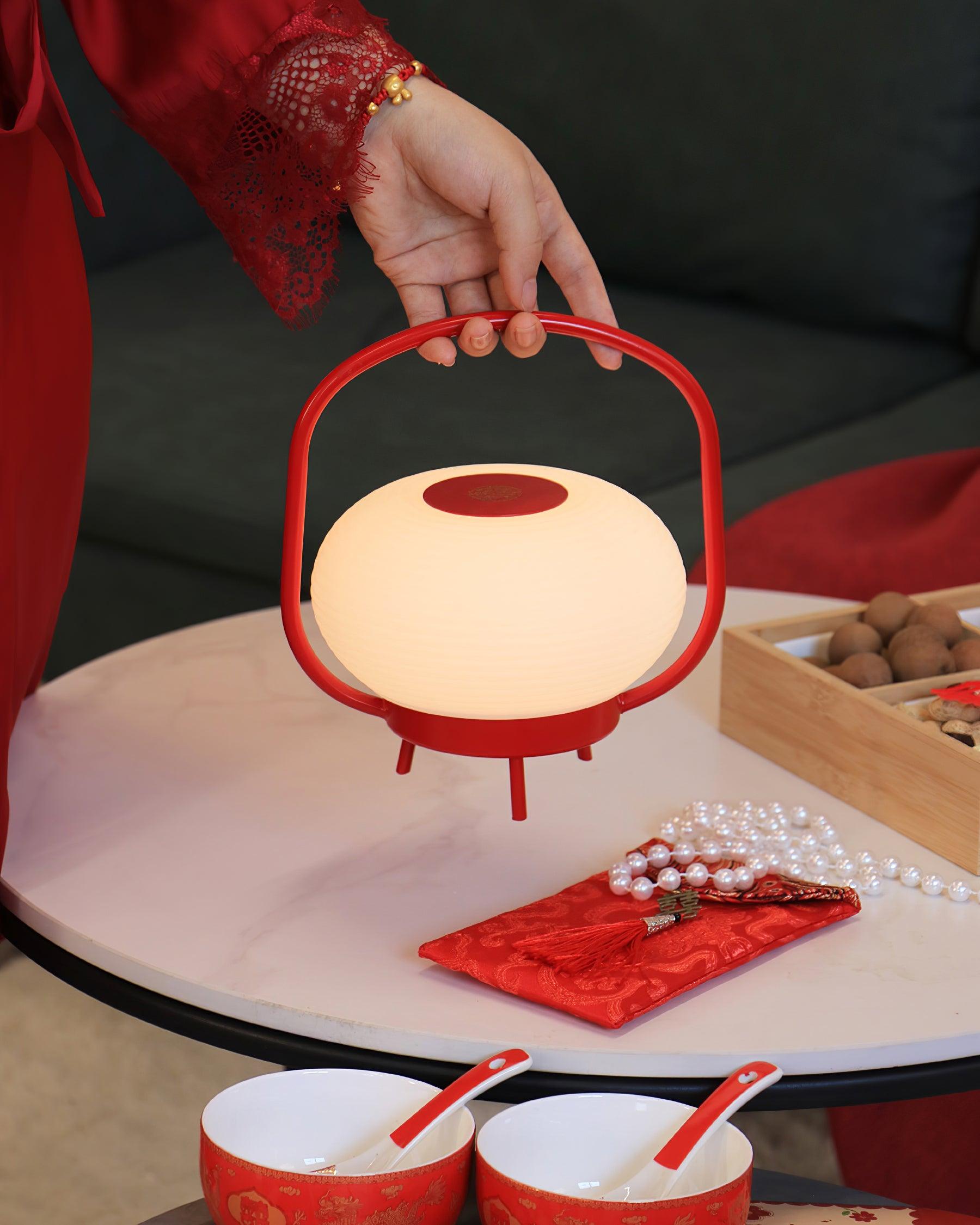 Portable Table Light - Rechargeable LED Desk Lamp with Adjustable Brightness for Reading, Studying, and Office Work