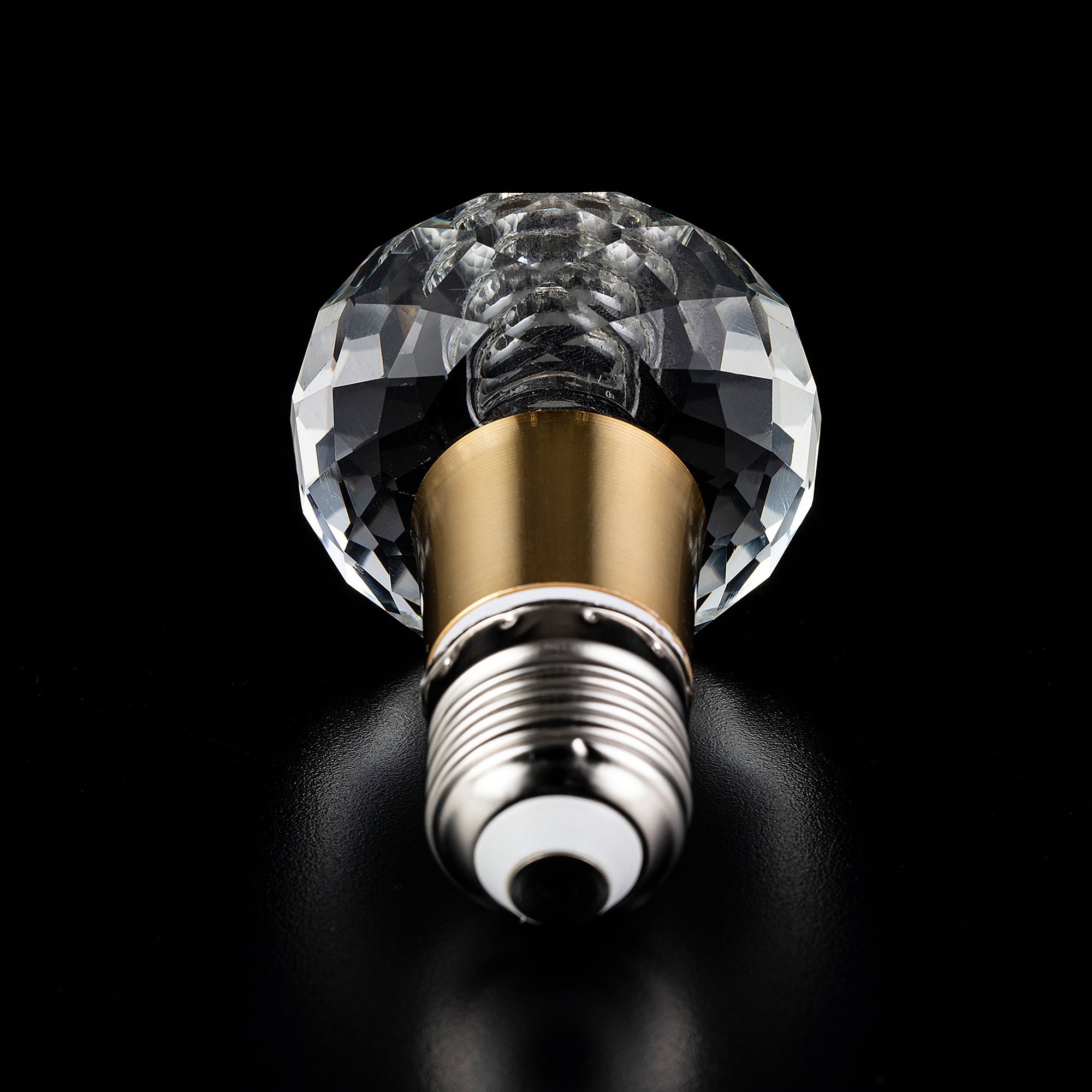 ORBIT DIAMOND Crystal LED Light Bulb - Energy Efficient Decorative Lighting for Chandeliers, Ceiling Fixtures & Home Decor - Perfect for Living Room, Bedroom, Dining Room & Wedding Decorations