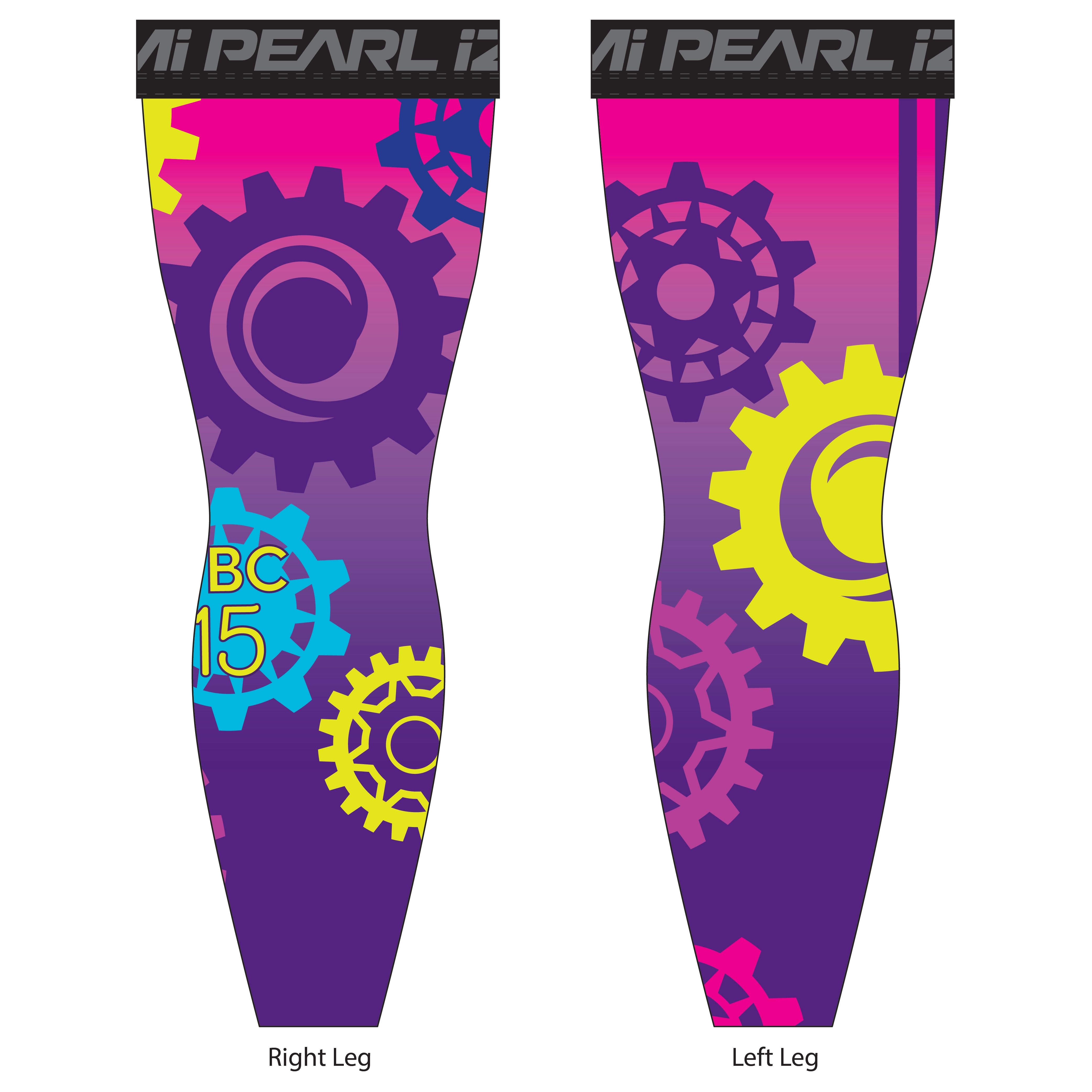 LTD Thermal Leg Warmer for Cycling - Venus Bike Club 25 - Keep Legs Warm in Cold Weather for Road Biking, Mountain Biking & Winter Sports