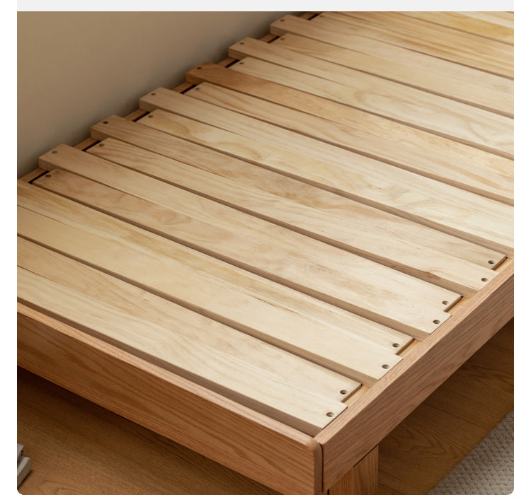 Solid Oak & Beech Wood Sofa Bed - Convertible Sleeper Sofa for Small Spaces, Guest Room & Living Room Furniture - Durable & Stylish Modern Design